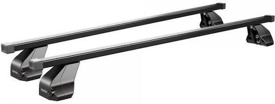 Menabo 130cm. (with Roof Rack Legs) Black
