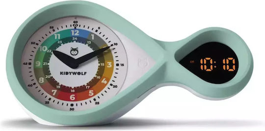 Kidywolf Analog Turquoise Tabletop Clock Kidywolf Analog Turquoise Tabletop Clock