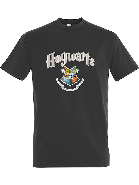 kirikoko Dark T-shirt Harry Potter Gray Cotton