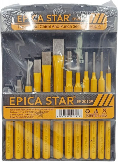 Epica Star Σετ 12 Τρυπάνια