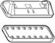 Menabo Ανταλλακτικο Kit Xl Λαστιχο Ποδιων Μπαρες Delta Omega Menabo 2 Τεμ 70291/mb