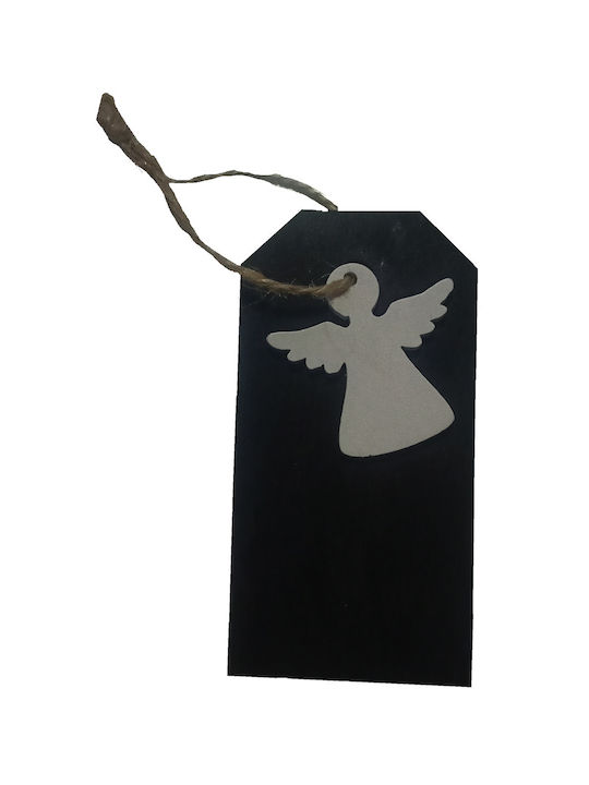 Hanging Ornament Tree Wooden Black