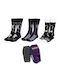 Cerda Kindersocken Wednesday Schwarze 3er-Pack