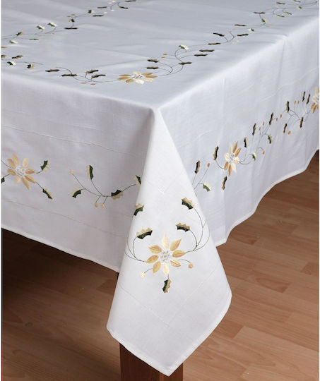 Silk Fashion Χριστουγεννιάτικο Τραπεζομάντηλο Υφασμάτινο 135x175εκ.