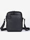 Herren Ledertasche Schulter / Crossbody Schwarz