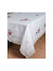 Silk Fashion Christmas Tablecloth Fabric L170xW170cm.