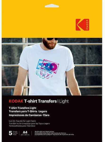 Kodak Light T-shirt Transfers 5pcs 3510560