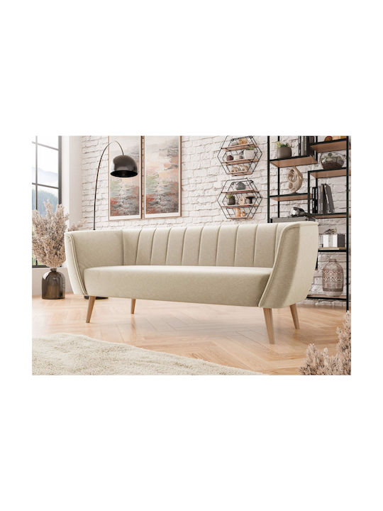Pas Iii Cu trei locuri Canapea Bej 182x74x75cm.