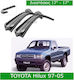 Bosch Aerotwin 3398000024 Front Set Wiper Blades for Toyota Hilux N140 N150 N160 N170 1997-2005 Set 43cm 43cm 17" & 17" 2 Pieces