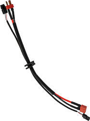 Avizar Battery To Controller Connection Cable 25 Cm 2 + 2 Pins Black