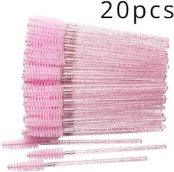 Beauty Salon Βουρτσάκια Βλεφαρίδων & Μάσκαρα Σετ 20 Τμχ Code:27797