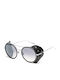 Belstaff Women's Sunglasses with Black Frame and Gray Gradient Lens