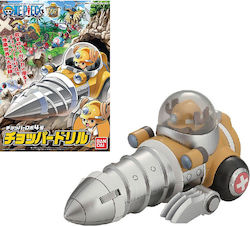Set Model One Piece Chopper Robo Drill 10 Cm