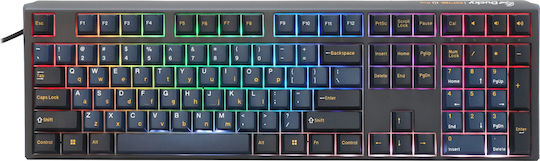 Ducky One 3 Pro Nazca Line Gaming Μηχανικό Πληκτρολόγιο με Cherry MX2A Red διακόπτες και RGB φωτισμό (Αγγλικό US) Black/Blue
