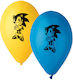 Baloane imprimate Sonic 13" 25 bucăți