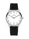 Jacques Lemans Vienna Women's Watch with Black Rubber Strap