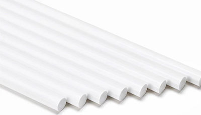 MTX Ράβδοι Σιλικόνης 9307339 Λευκό 11mm 12τμχ