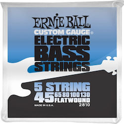 Ernie Ball Set Corzi Flatwound Pentru Bas 45 - 130