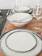 Kutahya Porselen Blue Porcelain Dinnerware Set 20pcs