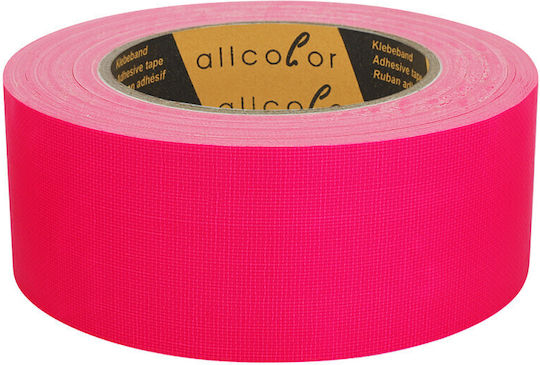 Allcolor Expert Line Neon Gaffer Tape Mat 654-48 P Gaffer 48mm X 25m Neon Pink