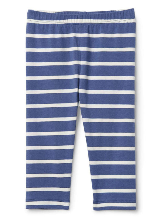 Kinder Leggings Lang Docksider Blue Stretch