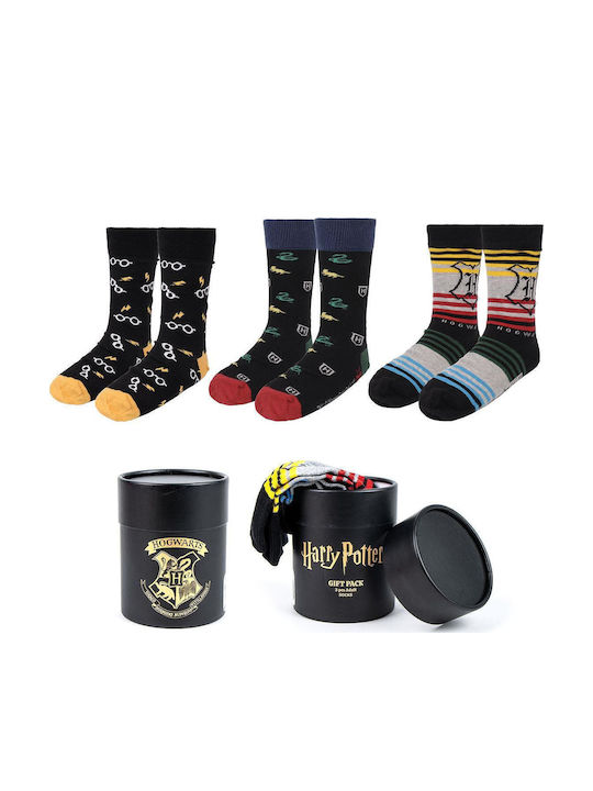 Cerda Harry Potter Κάλτσες Πολύχρωμες 3Pack