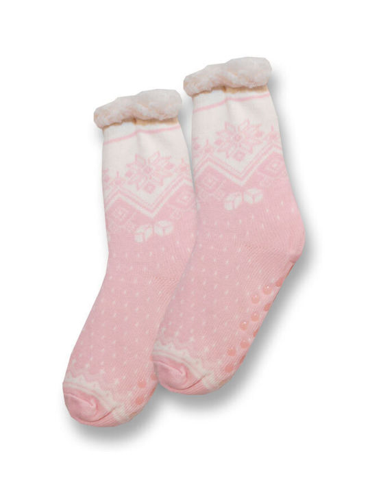 Articraft Christmas Socks Pink