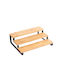 Oriana Ferelli Tischspiel Holz Basis 32x23.5x9.6cm Schwarze
