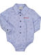 Birba Trybeyond Baby Bodysuit Long-Sleeved Blue