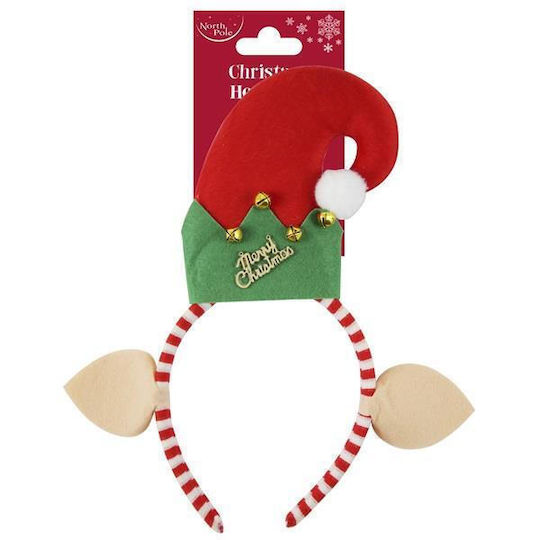Weihnachts-Stirnband mit Muster Bälle
