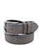 Wide Men's Belt Leather Mocha