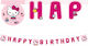Procos Happy Birthday Ghirlandă Pentru Petreceri Hello Kitty 200 cm