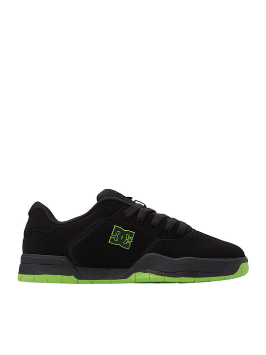 DC Central Sneakers Black Lime Green