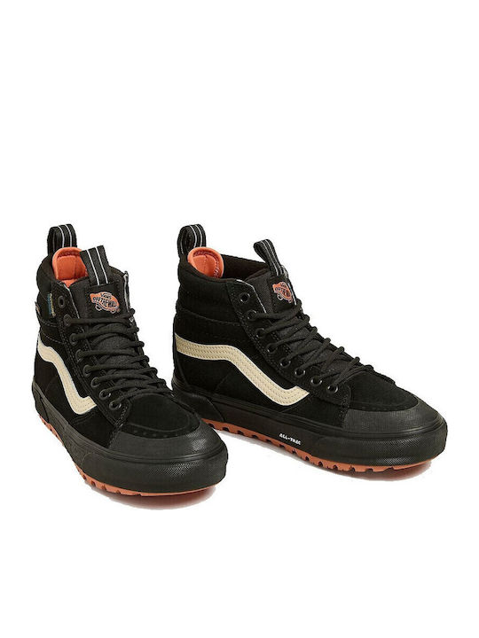 Vans Mte Sk8-hi Ανδρικά Sneakers Μαυρο / Πορτοκαλι