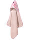 Guy Laroche Baby Hooded Bath Towel with Hood Two 2 Twenty Pink 75x75cm