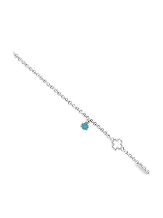 Xryseio Βραχιόλι Λευκόχρυσο 14K