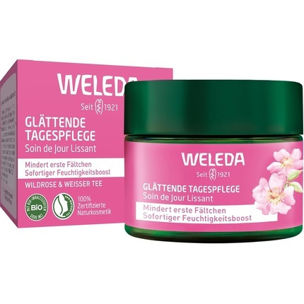 Weleda Wild Rose & White Tea Κρέμα Προσώπου Ημέρας για Ενυδάτωση & Αντιγήρανση 40ml