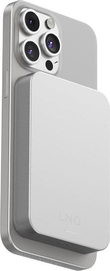LinQ Slim Qi2 MagSafe Qi2 Powerbank 10000mAh 15W Graue