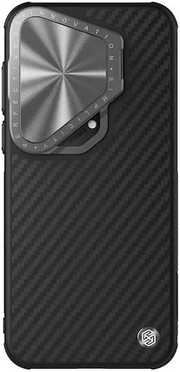 Nillkin Magnetic Back Cover Silicone / Aramid Fiber Black (iPhone 16 Pro Max)