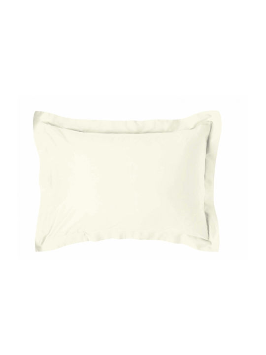 Makis Tselios Home Sheet Super-Double with Elastic 170x200+30cm. Ecru