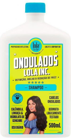 Lola Cosmetics Ondulados Sampon De Par Hidratare Și Volum Pentru Păr Creț 500ml