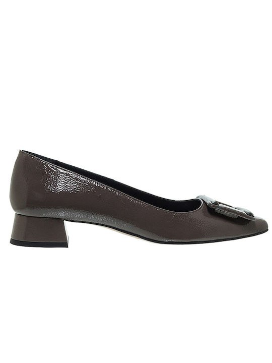 Mourtzi Leder Pumps Braun