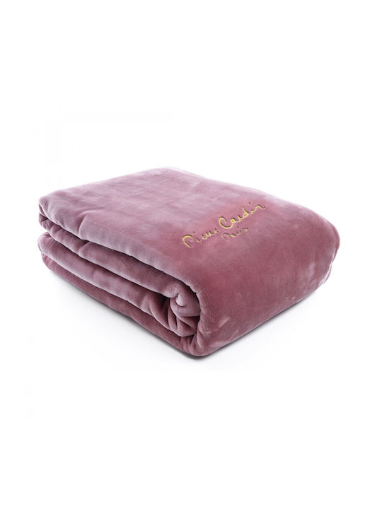 Pierre Cardin Nancy Spanish Velvet Single Blanket 160x220cm
