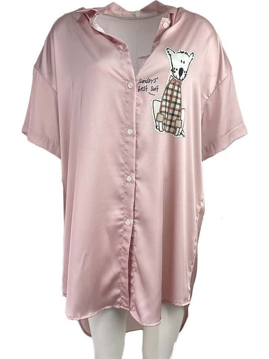 Fuanna Winter Women's Pyjama Set Pink