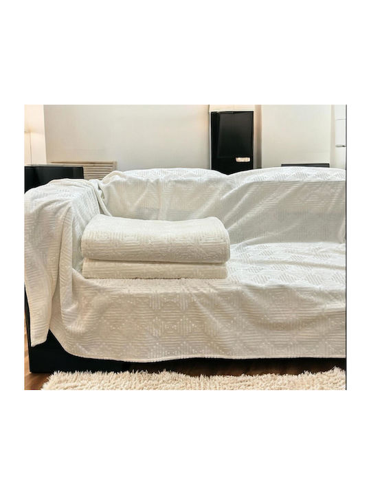 Linea Home Vendome Ριχτάρι Διθέσιου Καναπέ Ζακά...