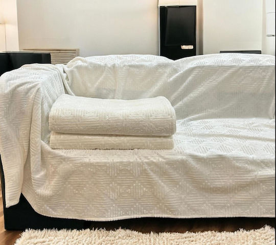 Linea Home Vendome Ριχτάρι Διθέσιου Καναπέ Ζακάρ 180x240εκ. Εκρού LH2024186-2 Linea Home Vendome Ριχτάρι Διθέσιου Καναπέ Ζακάρ 180x240εκ. Εκρού LH2024186-2