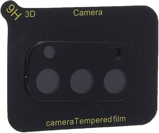 Camera Protection Tempered Glass Black for the Samsung Galaxy S23 Ultra 5G