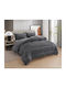 Duvet Cover Queen 220x240cm GREY DUST