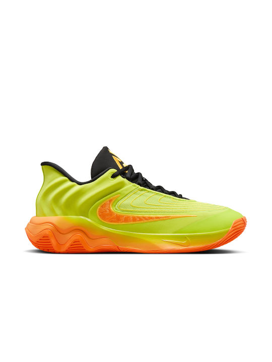 Nike Giannis Immortality 4 Low Basketball Shoes Yellow