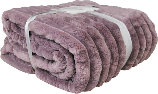 Decotelia Cosy Покривало Кингсайз Люляк 220x240см